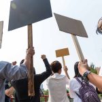 Protesters Clash with Police Outside DNC