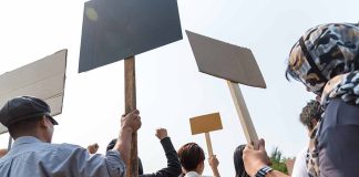 Protesters Clash with Police Outside DNC