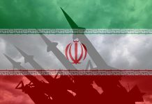 Iran, Flag, Missiles