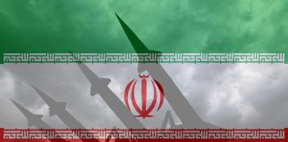 Iran, Flag, Missiles