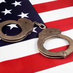 Arrest, Handcuffs, Flag