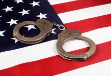 Arrest, Handcuffs, Flag