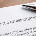 Resignation