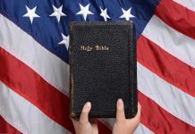 Bible, US Flag