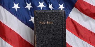 Bible, US Flag