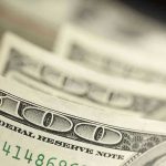 Close up of hundred-dollar bills