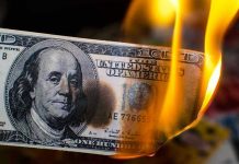 burning money
