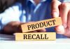 Wooden blocks with Product Recall text
