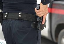 LAPD Officers SHOOT Home Invader Person holding a gun in a holster.