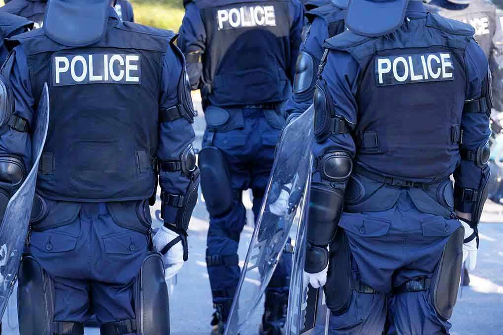 Police For Rise In Abolish Police Chant—Cops Shield Protesters | Nation Rise