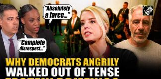 House Democrats walk out of Bondi Epstein briefing