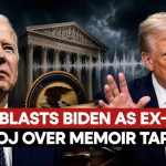 Trump SLAMS Bidens DESPERATE DOJ Lawsuit!