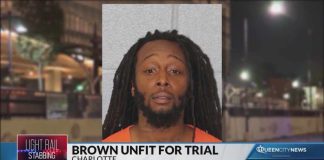 Federal judge finds Decarlos Brown not fit for trial in fatal Charlotte light rail stabbing