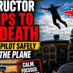 Pilot Jumps To Death Mid-Flight! Student Pilot Safely Lands Plane After Instructor Opens Cockpit Door Jumping to His Death Mid-Flight