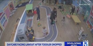 Daycare Horror ABUSE Caught On Camera El Segundo daycare facing lawsuit after toddler dropped by worker