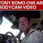 Bodycam Standoff: NFL Star’s Arrest Footage Leaked Bodycam Video Released in Tony Romo OWI Arrest