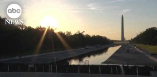 Questions surround $14M Reflecting Pool renovation as new paint peels off the bottom