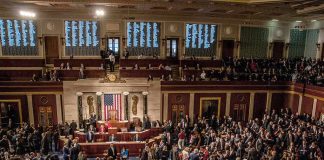 198 Dems Reject Congressional Trading Ban – Swamp Wins Again House chamber filled with lawmakers and staff