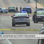 National Guard Member Shoots 20-Year-Old Armed Man AP: Autopsy shows National Guard shot Tyrin Johnson in the back