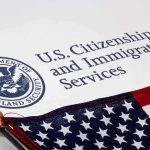 28 Illegals BAIL OUT Van After Crash U.S. Citizenship and Immigration Services document with American flag