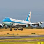 4 Reporters Subpoenaed After Daring To Question Trump Airplane landing on runway with landing gear extended