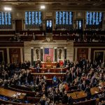 U.S. House chamber with lawmakers gathered before a session