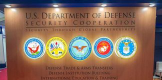 IT’S OFFICIAL: Hegseth Orders U.S. Cyber Command U.S. Department of Defense display wall with service seals