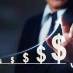Trump’s $250 Bill Edges Closer To PRINT! Businessperson points to rising dollar symbols on a growth chart