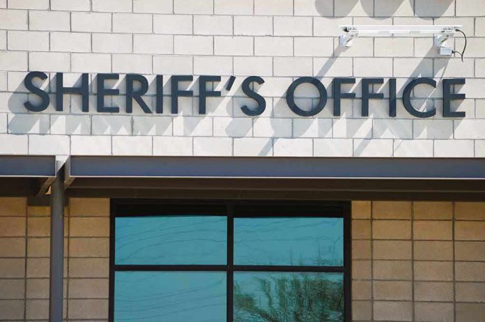 shutterstock_2208944897 sheriff's office building exterior sign