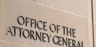 Office of the Attorney General building sign