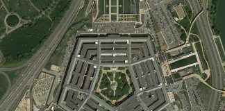 Hegseth’s New Religious Affairs Office Sparks a Legal Church-State Fight Aerial view of a large pentagon-shaped office complex